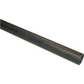 Genova JM Eagle Schedule Series Pipe, 112 in, 20 ft L, Solvent Weld, SCH 80 Schedule, PVC, Dark Gray 28068